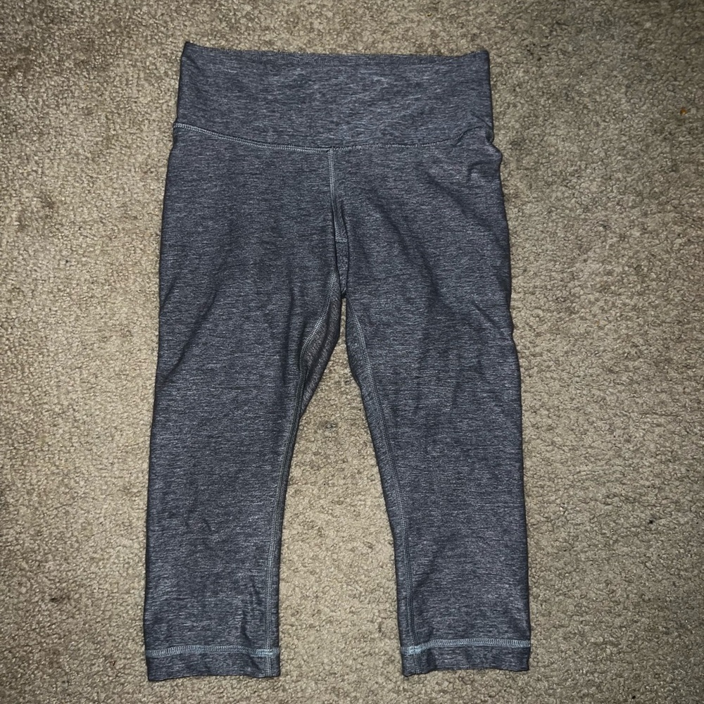 Lululemon Athletica Charcoal Gray Leggings